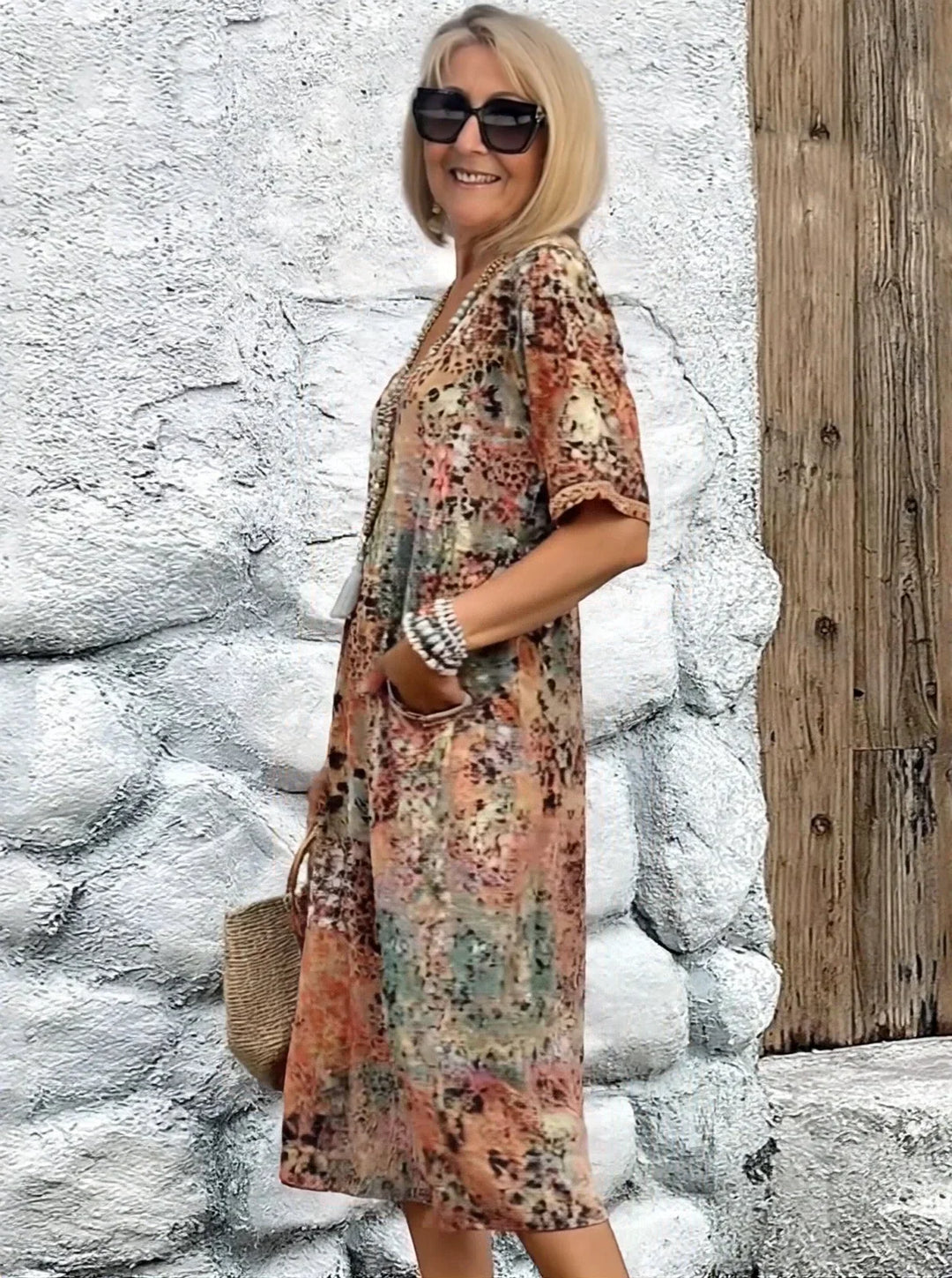 Isabella | Leopard Print Summer Dress