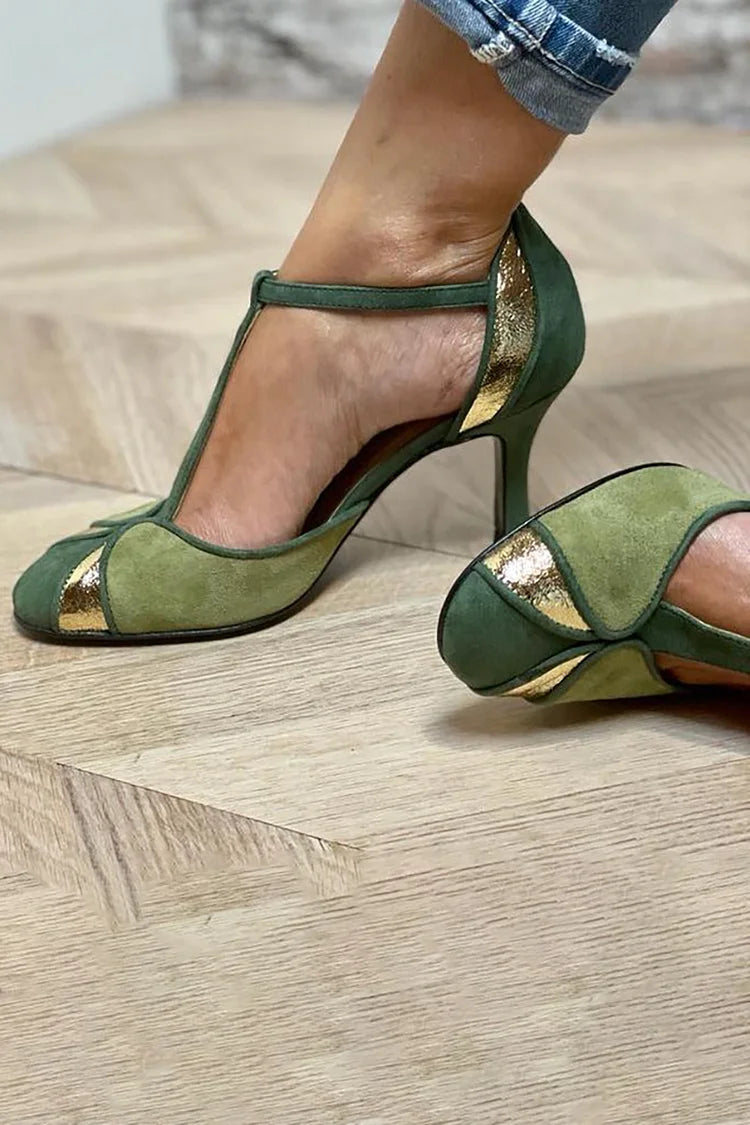 Isolde – Sculpted High Heel Décolleté in Refined Elegance