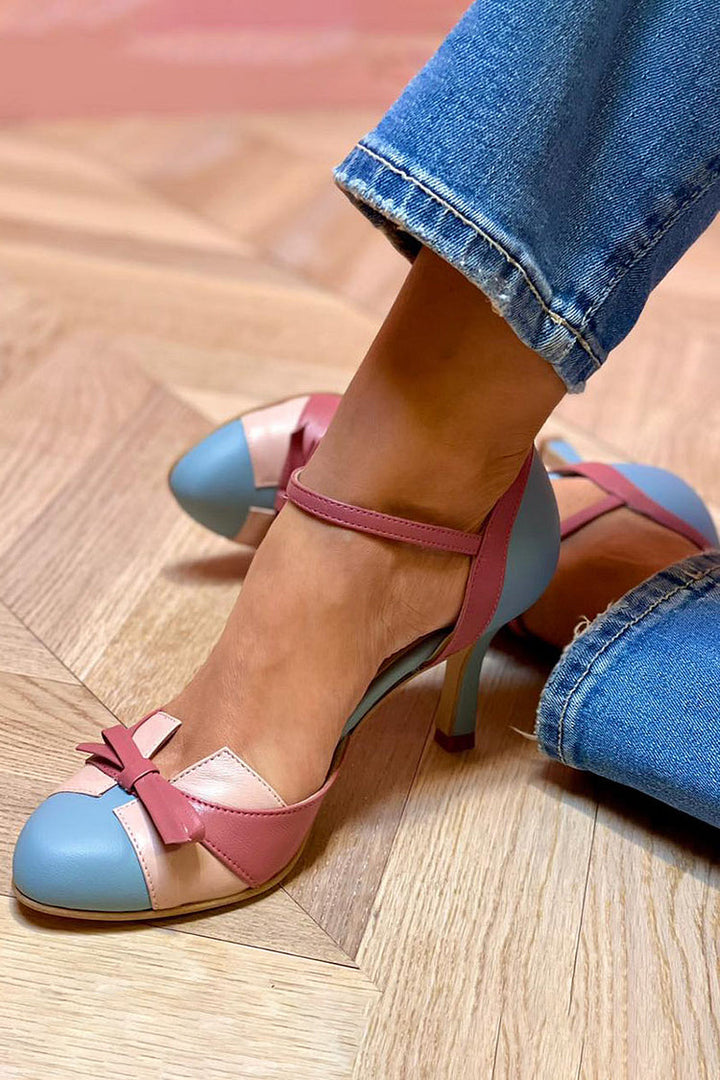 Margarethe – Pumps with Bow & Strap