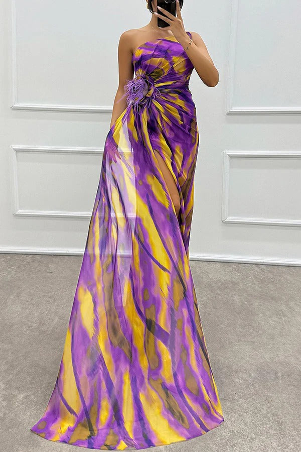 Cora | Vibrant Draped Dress