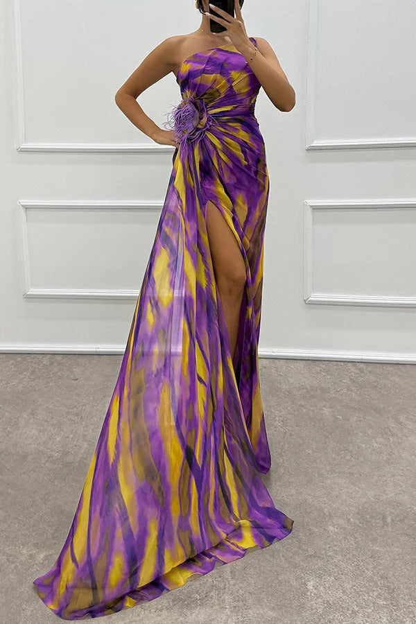Cora | Vibrant Draped Dress