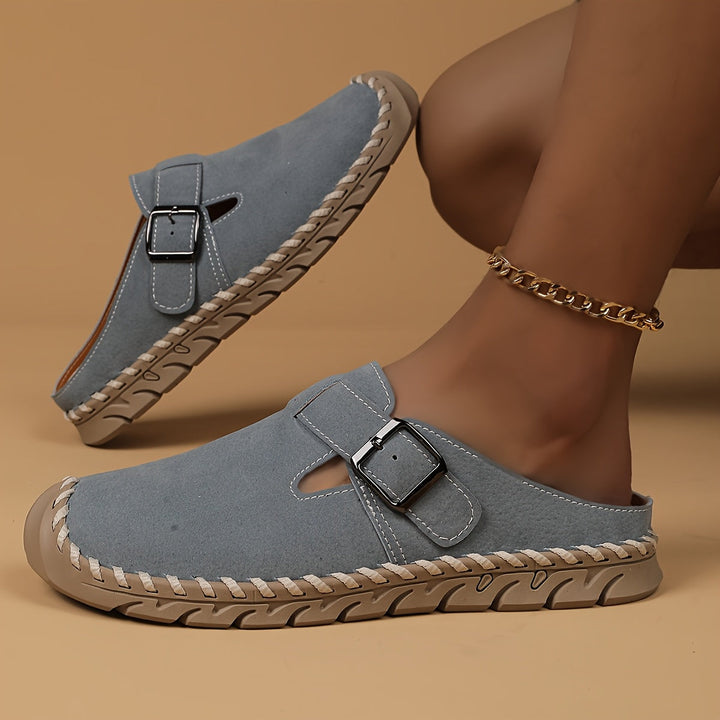 Marly | Comfortable Buckle Mules