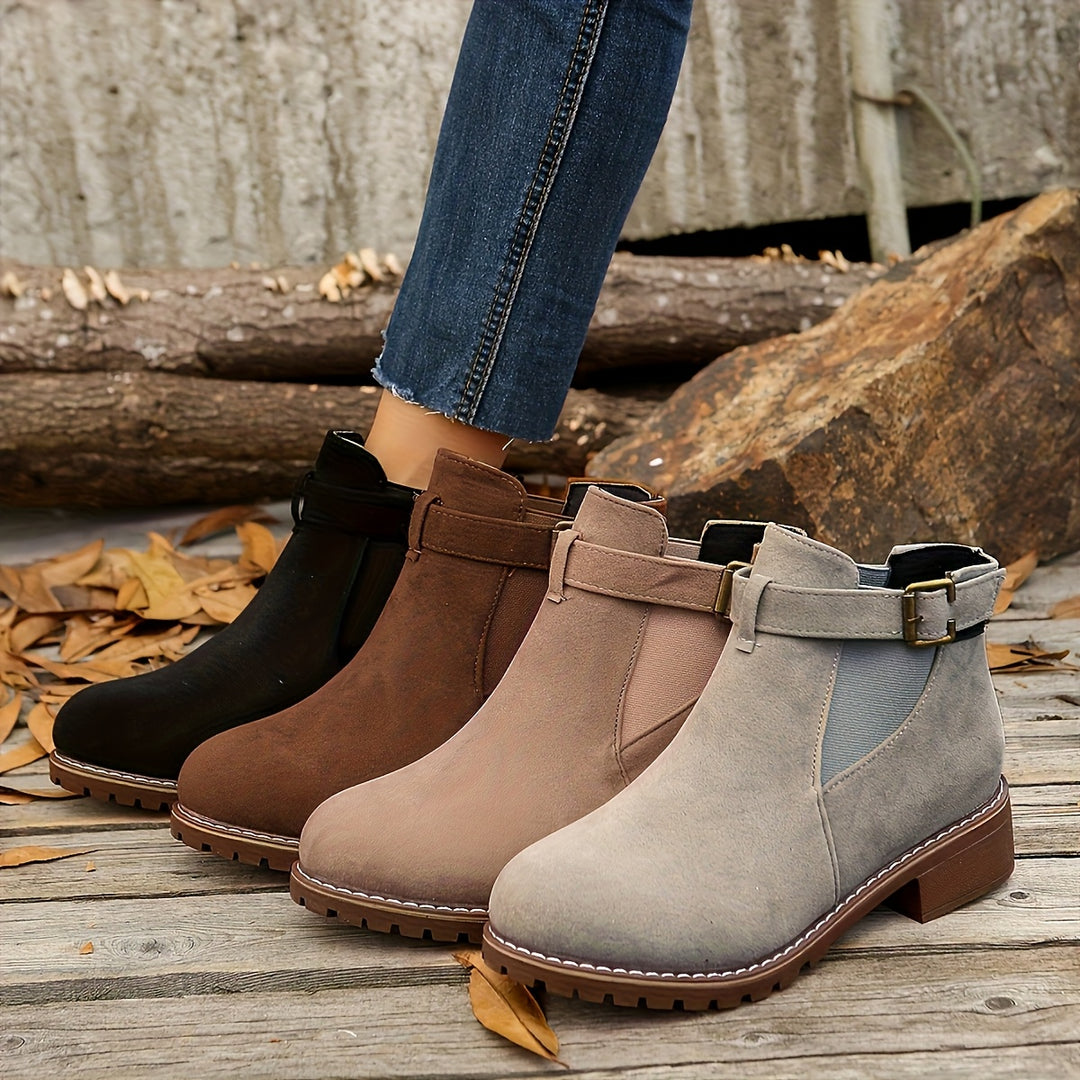Desiree - Cushioned Insole Ankle Boots