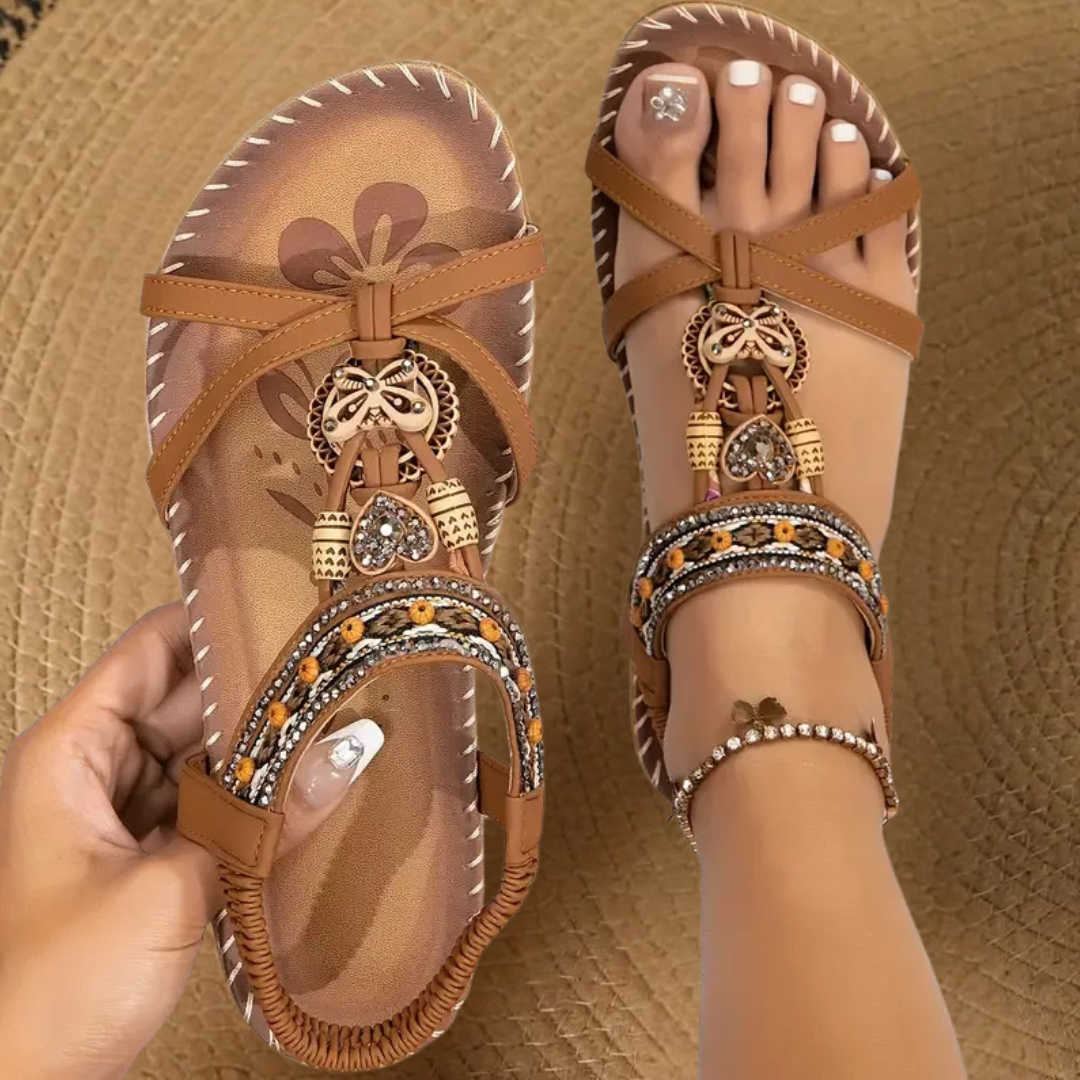 Nada | Ibiza-style orthopedic sandals for comfort and elegance