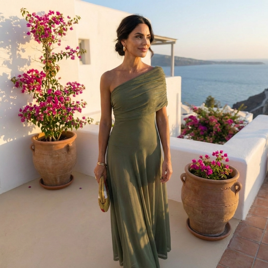 Molly | Flowy Long Dress with Elegant Design