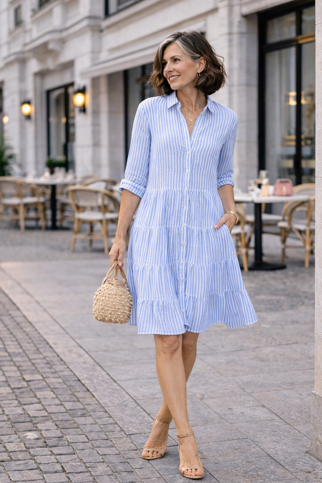 Hannah | Summer Striped Dress