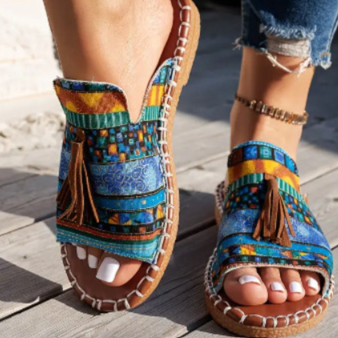 Leena | Comfortable Flat Sandals