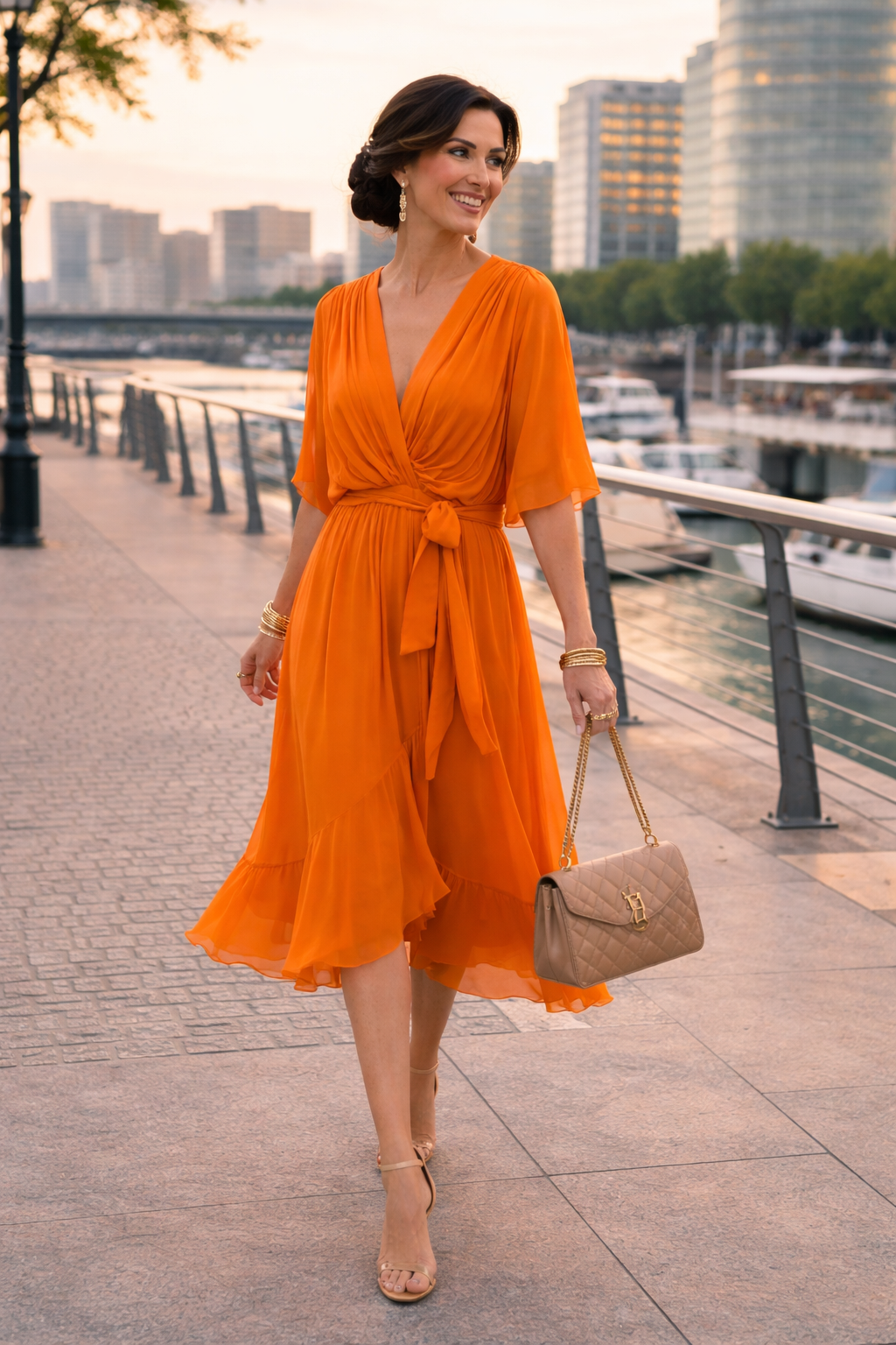Laura | Chiffon Dress Summer