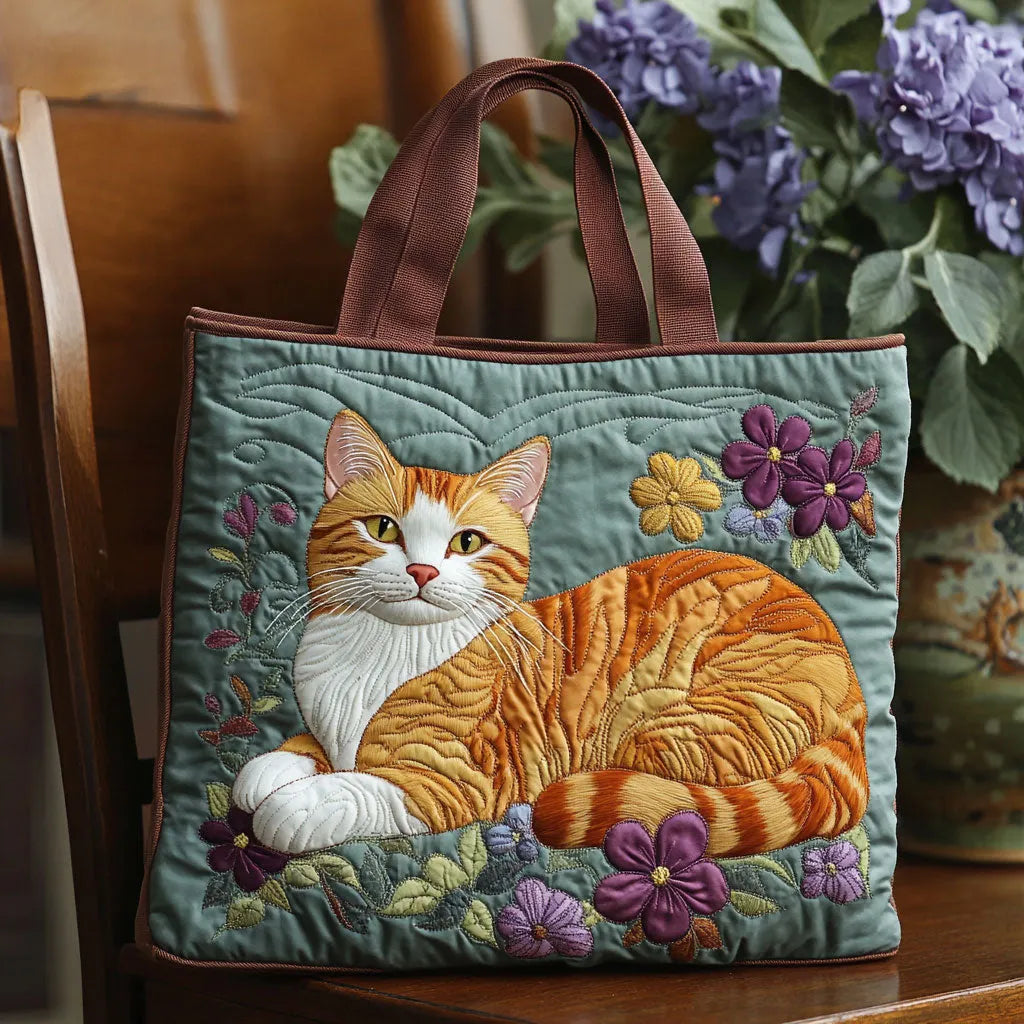 Artisanal Bag | Orange Cat