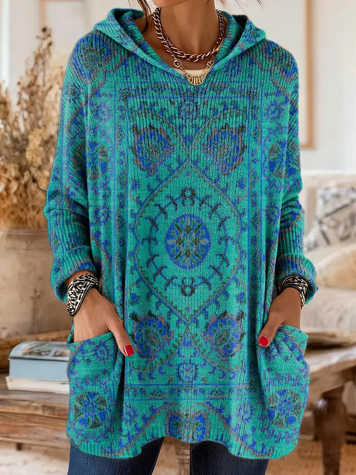 Seraphina | Retro Hooded Knit