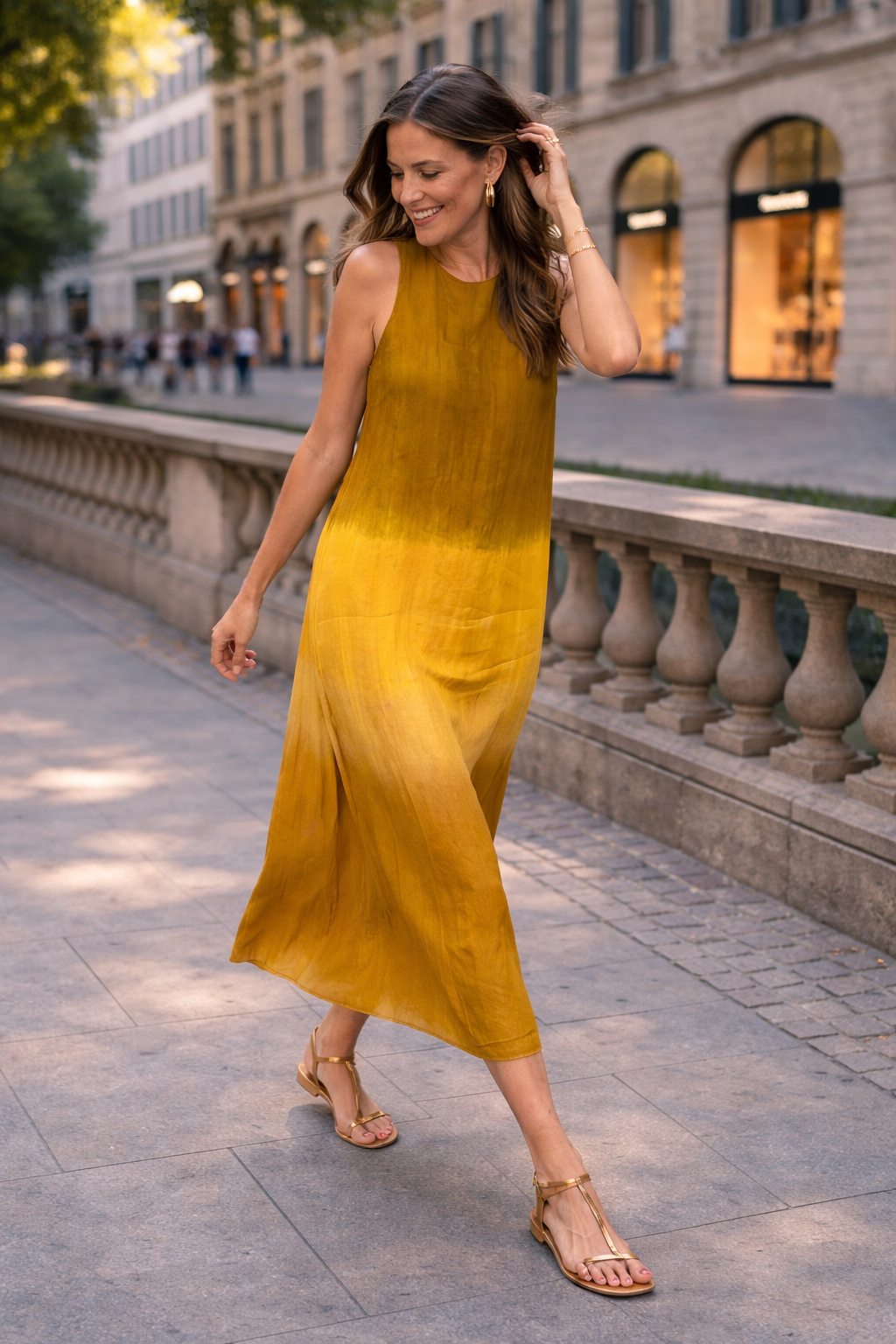 Sophie | Printed Dress – Effortless Comfort, Everyday Confidence