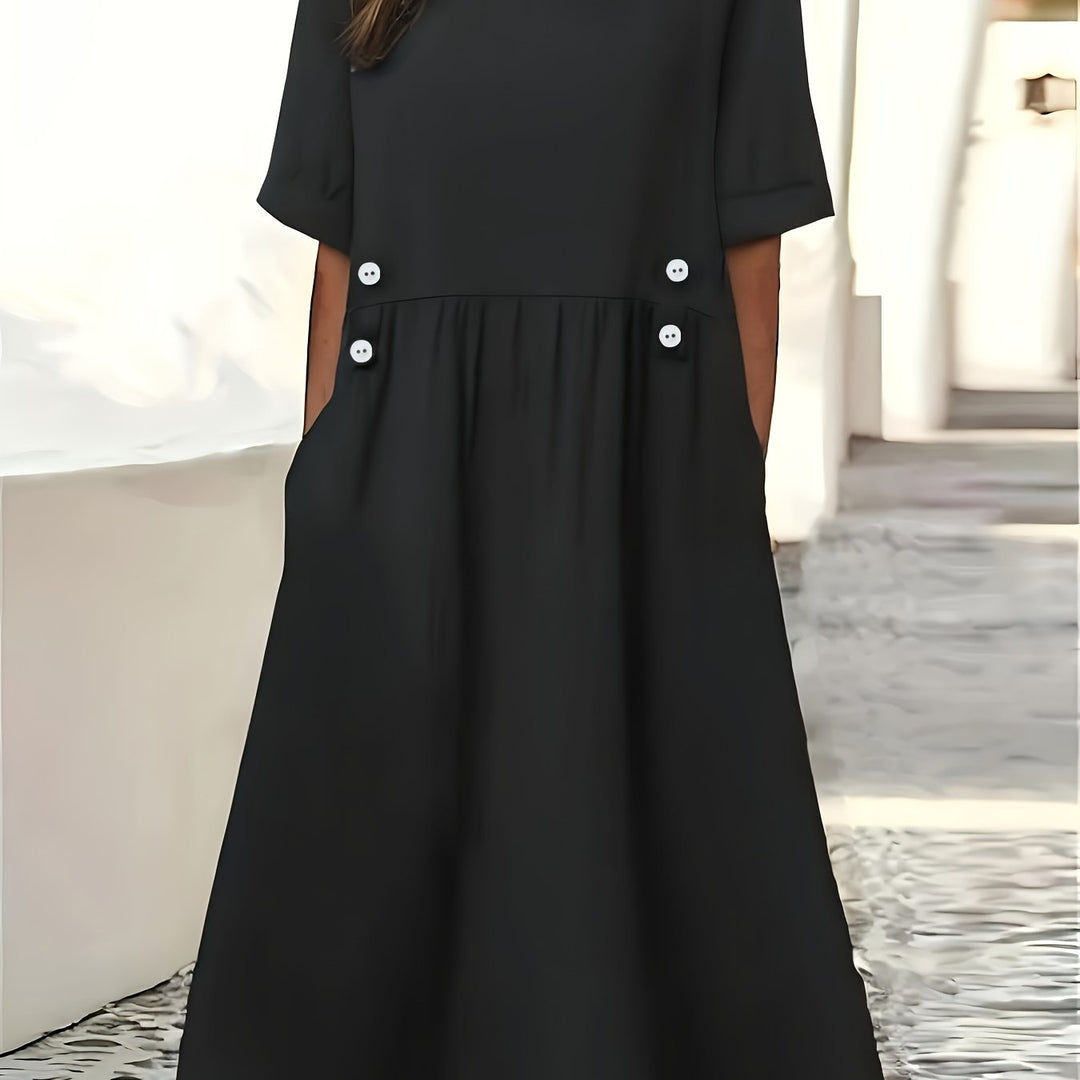 Amara Curve | Effortless Elastic Waist Dress