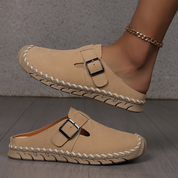 Marly | Comfortable Buckle Mules
