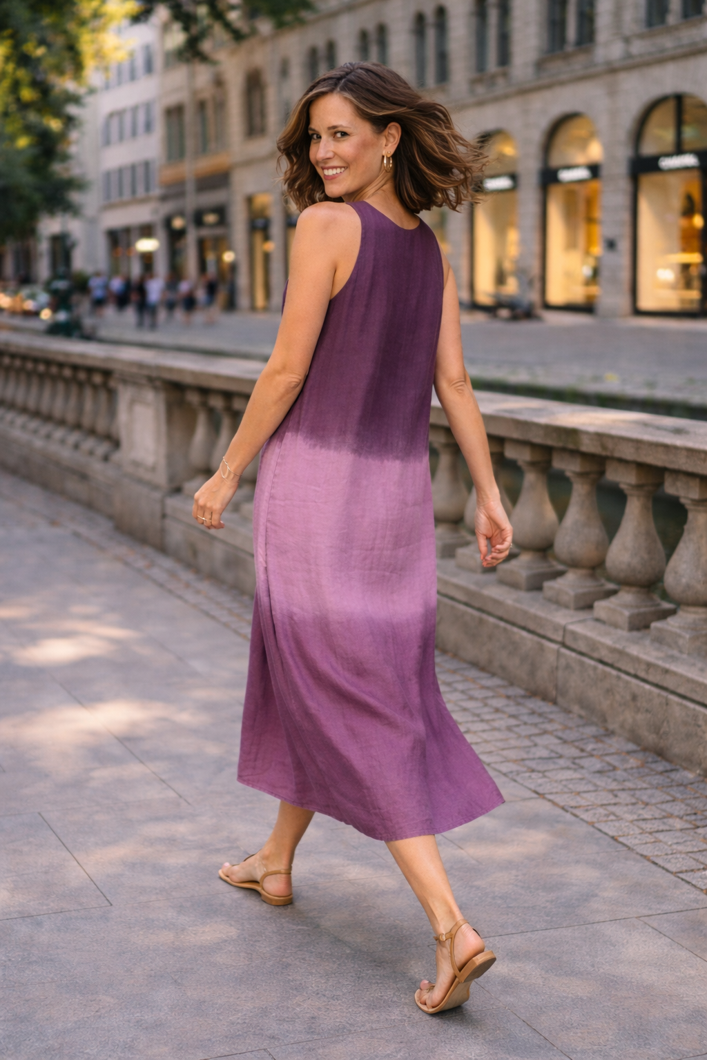 Sophie | Printed Dress – Effortless Comfort, Everyday Confidence