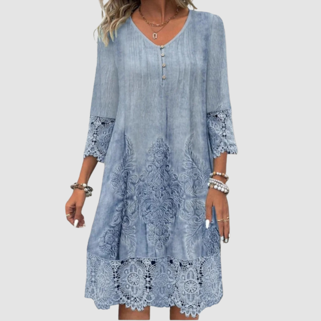 Jacquelin | Elegant Lace Dress