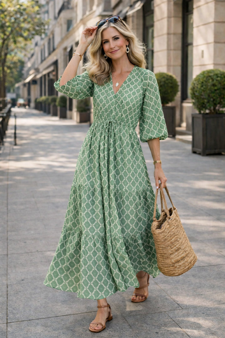 Renate | Boho Maxi Dress
