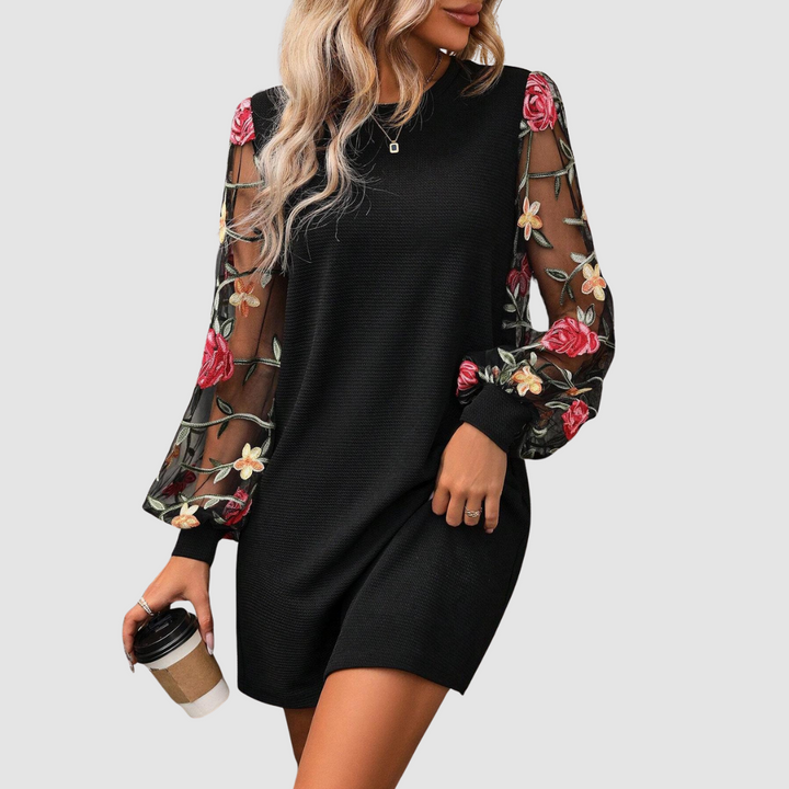 Shara | Lace Long Sleeve Dress