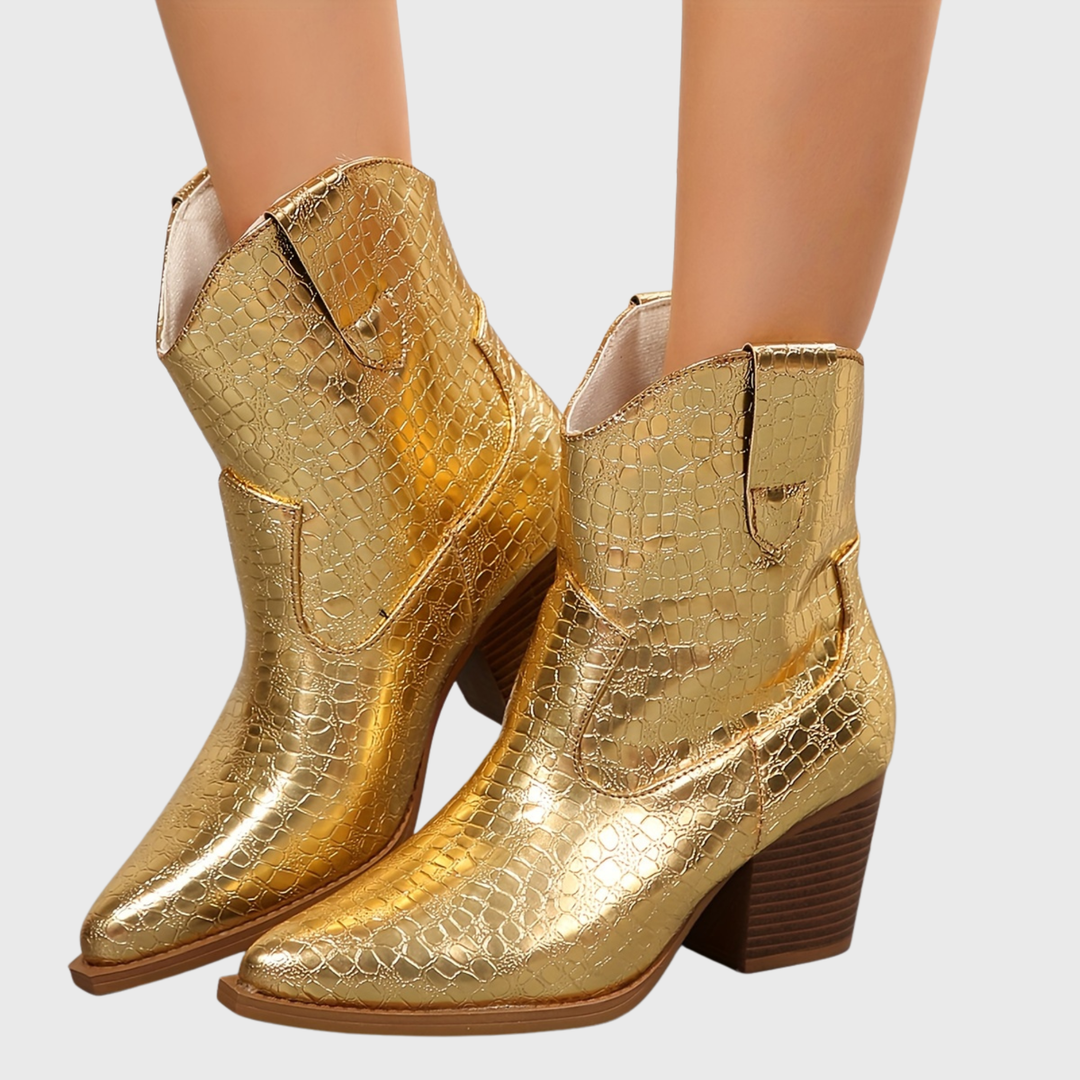 Sophia | Orthopedic Crocodile Boots