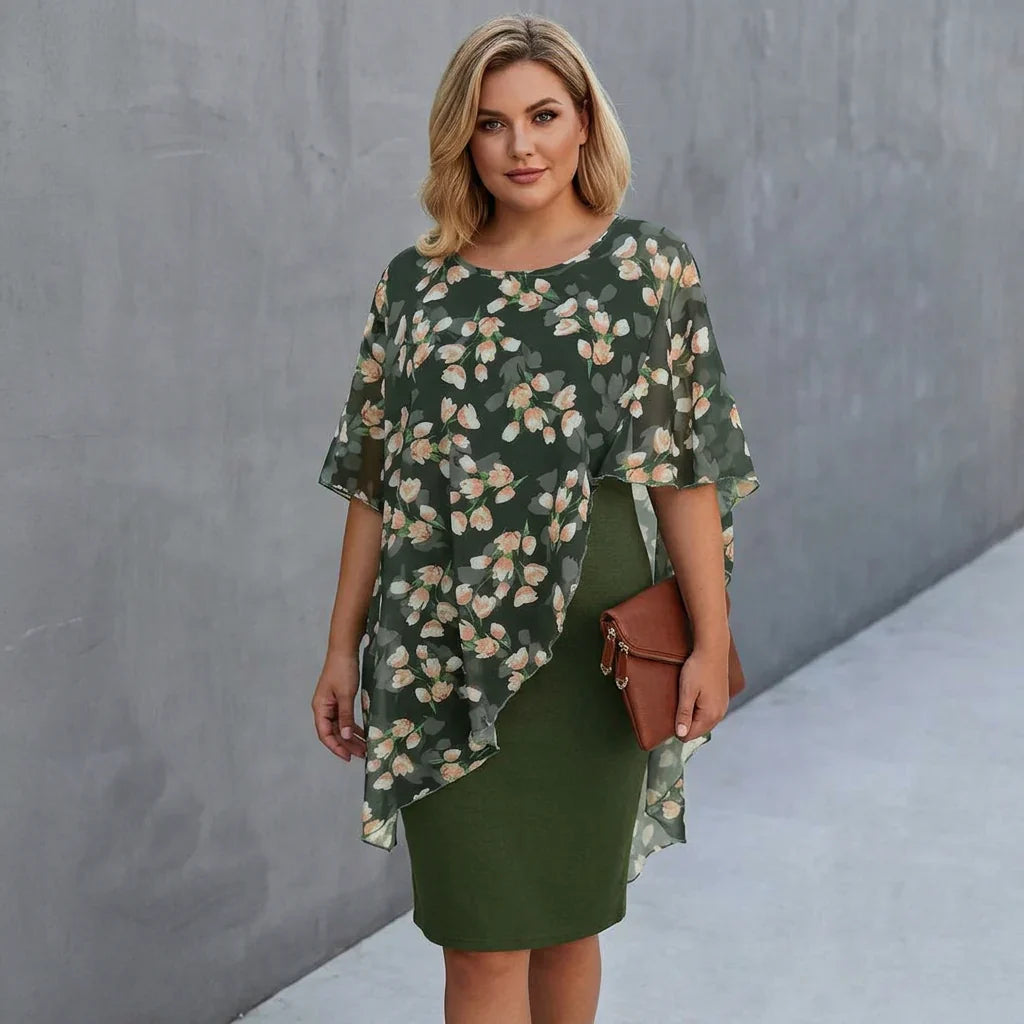 Sabine | Printed Elegant Dress