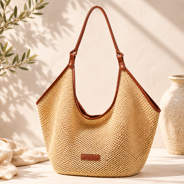 Nora | The Open Weave Hobo Bag