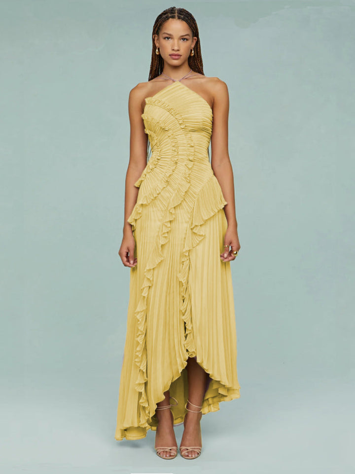 Erin | Ocean Whirlpool Long Dress