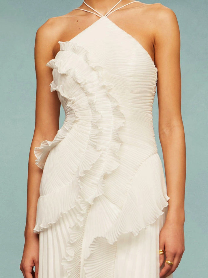 Erin | Ocean Whirlpool Long Dress