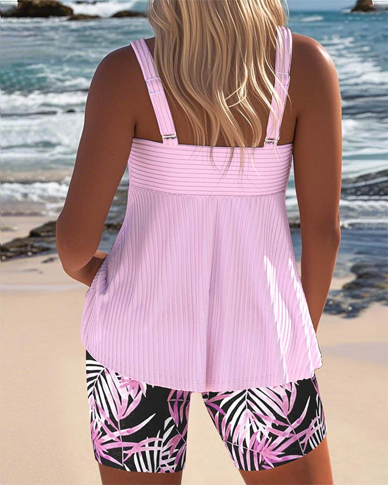 Keylyn | Colorful Tankini Set