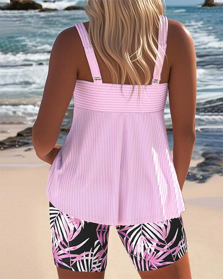 Keylyn | Colorful Tankini Set