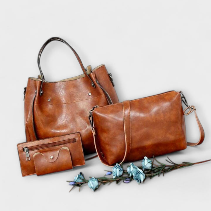 Maddivale | 4-Piece Vintage Bag Set