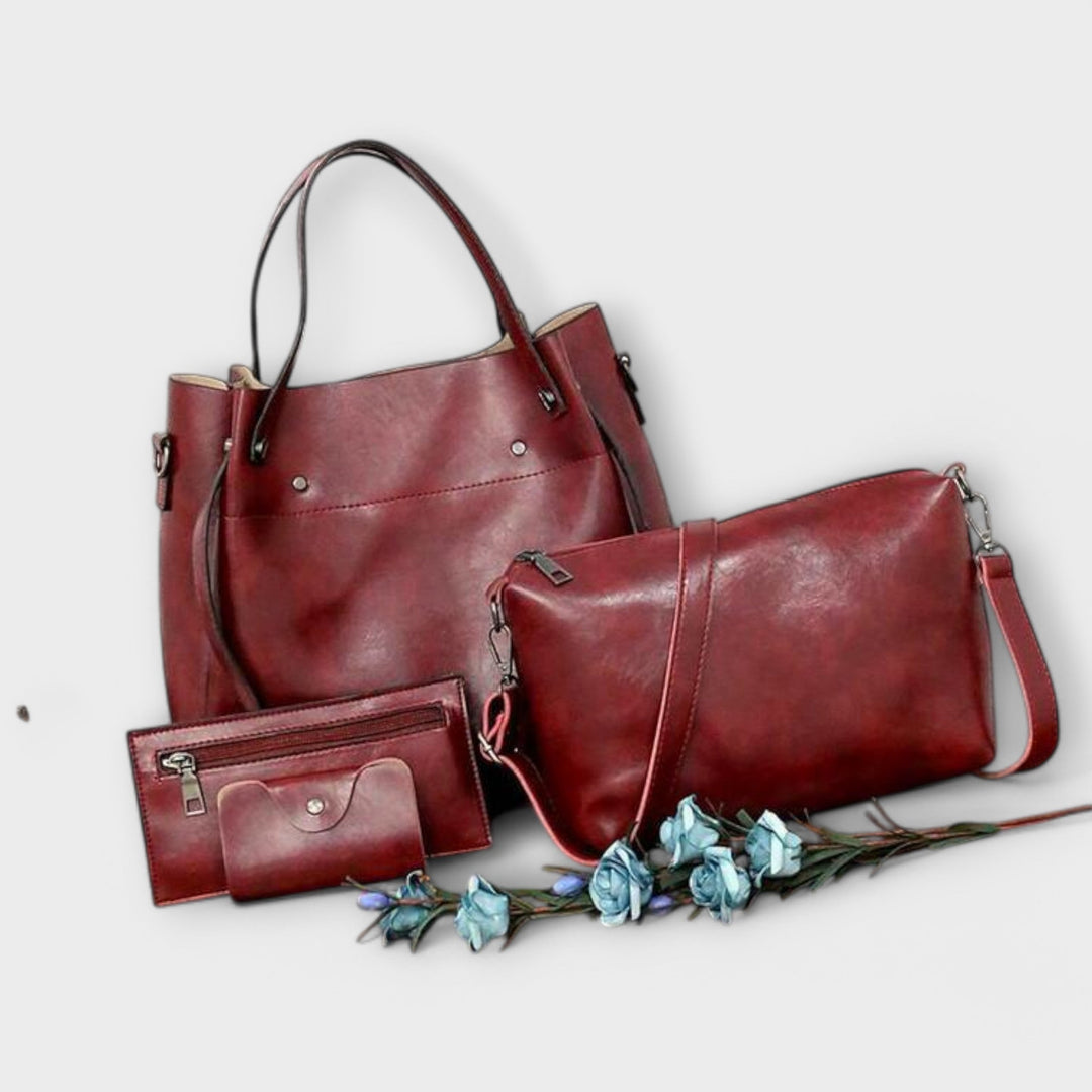Maddivale | 4-Piece Vintage Bag Set