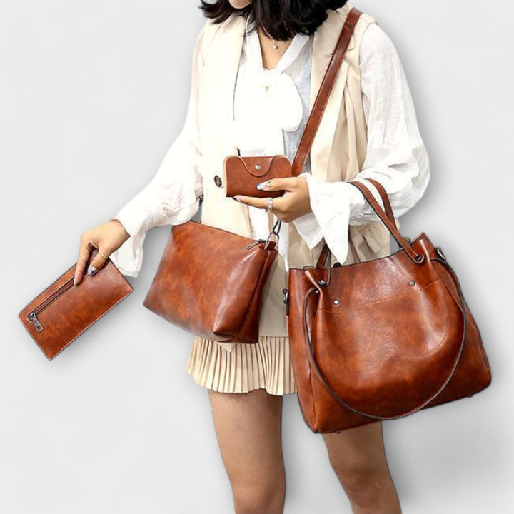 Maddivale | 4-Piece Vintage Bag Set
