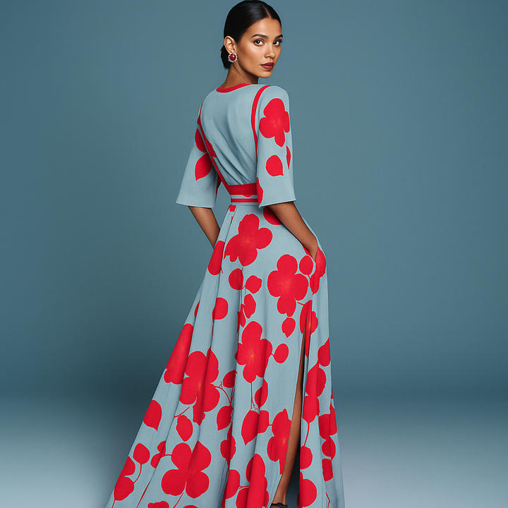 Layla | Elegant Viscose Dress
