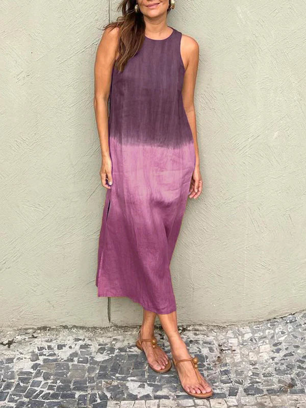 Leia | Casual Gradient Dress