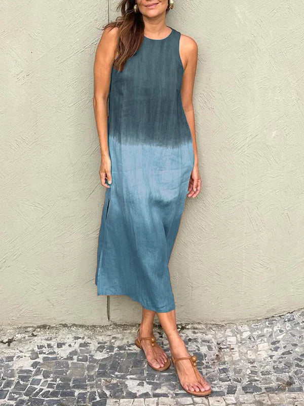 Leia | Casual Gradient Dress