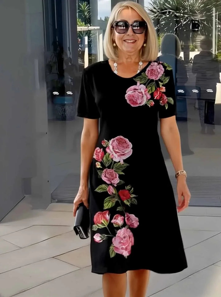 Elowen | Artistic Printed Dress