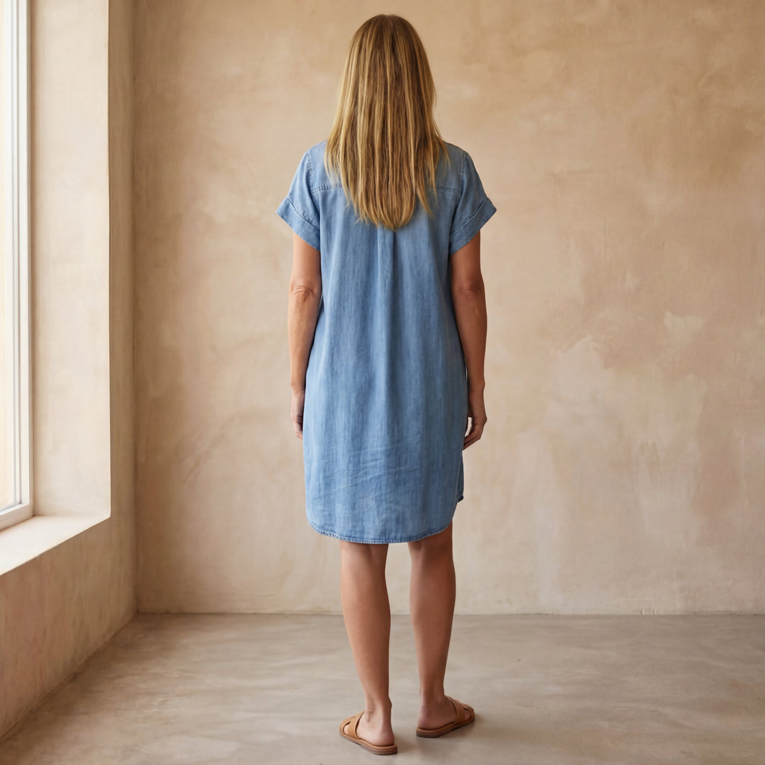 Elenore | Denim Dress