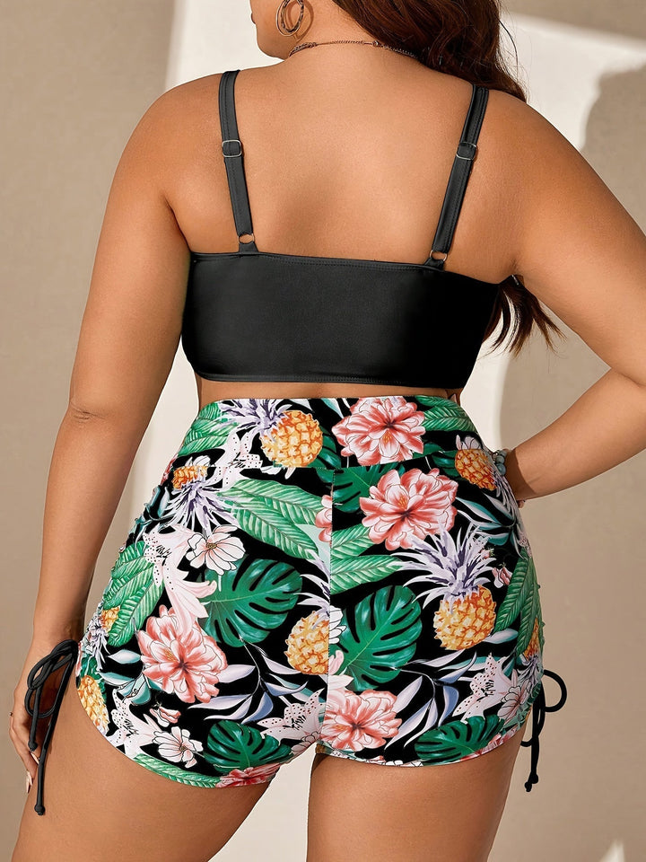 Alice | Stylish Two-Piece High Waist Bikini Set