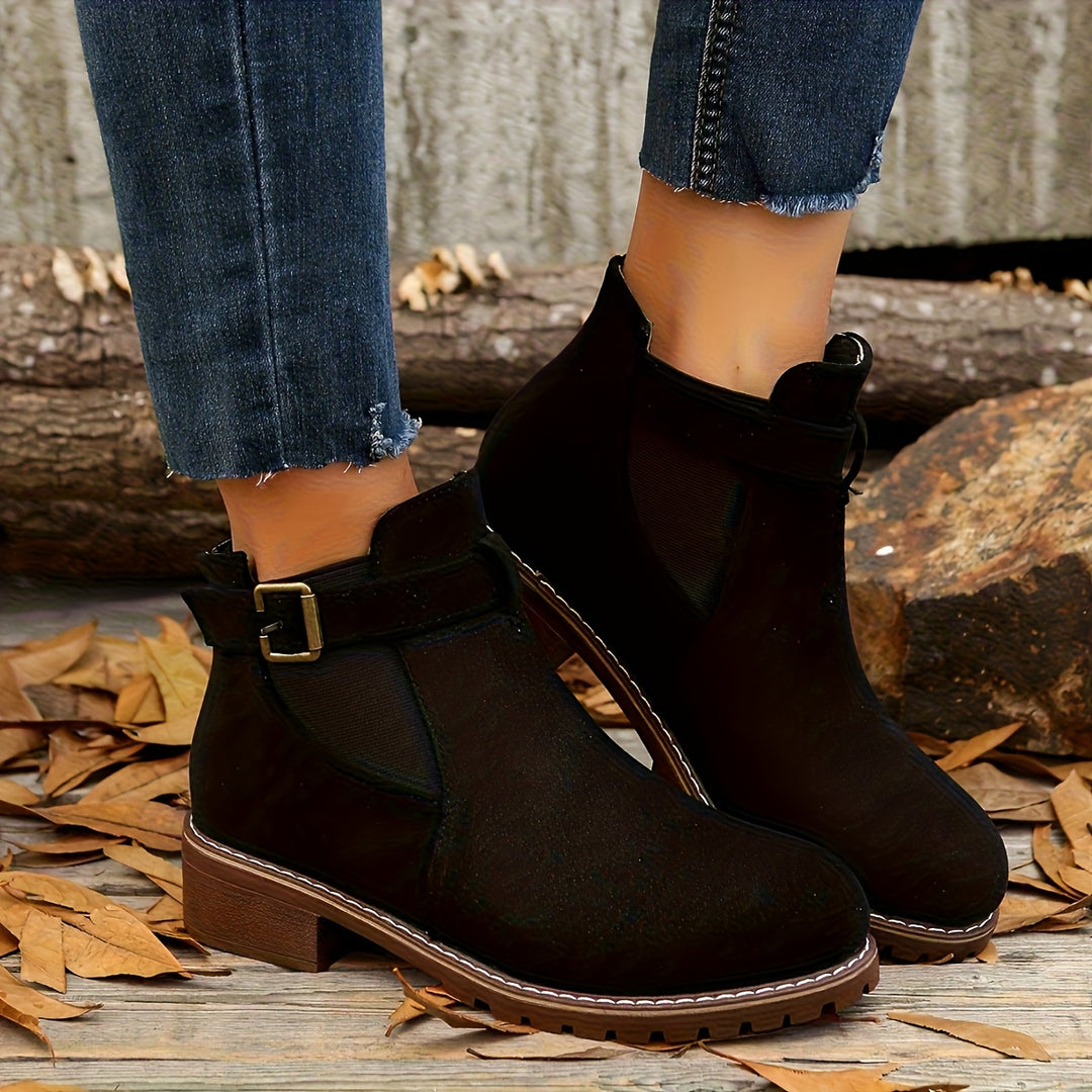 Desiree - Cushioned Insole Ankle Boots