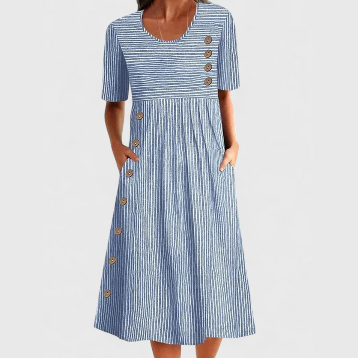 Eva | Breathable Comfort Midi Dress