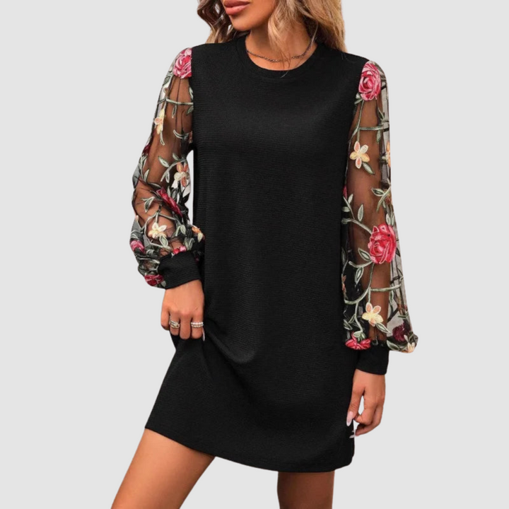 Shara | Lace Long Sleeve Dress