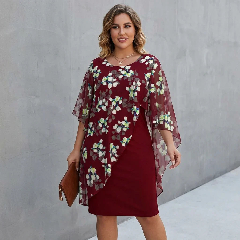 Sabine | Printed Elegant Dress