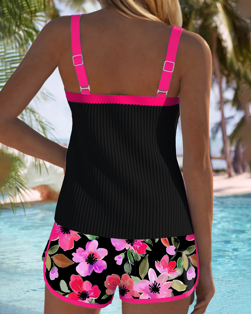 Mitchie | Two-Piece Elegant Tankini Set