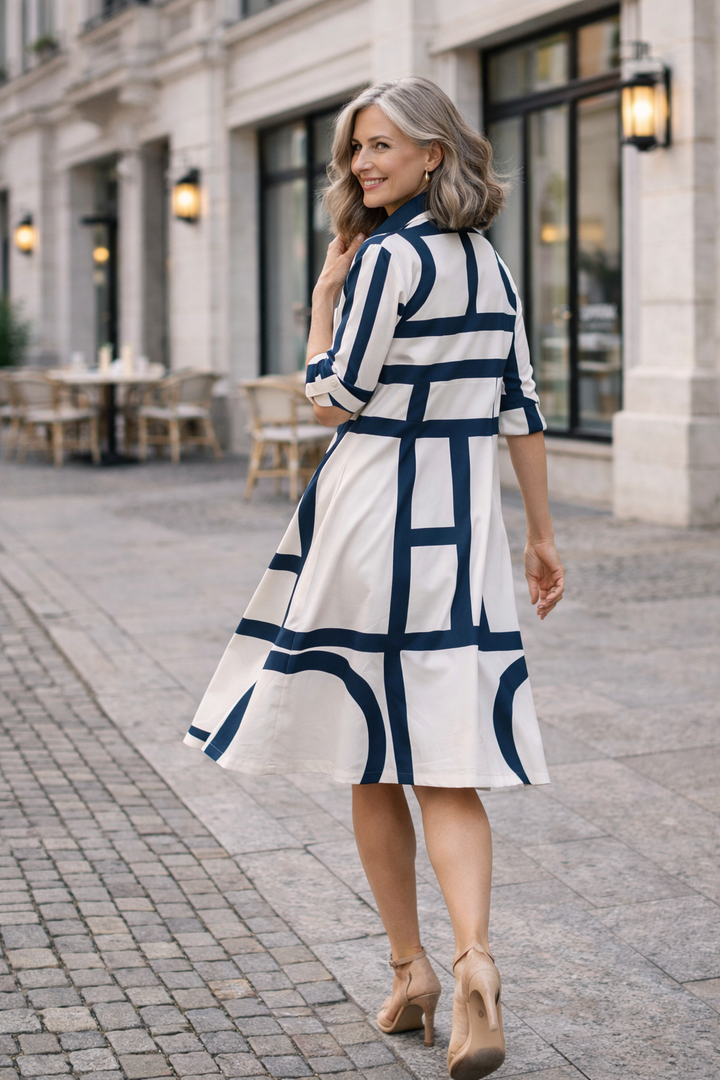 Lena | Classic Midi Dress