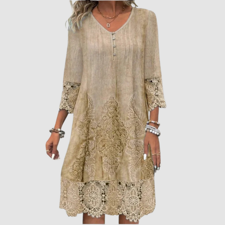Jacquelin | Elegant Lace Dress