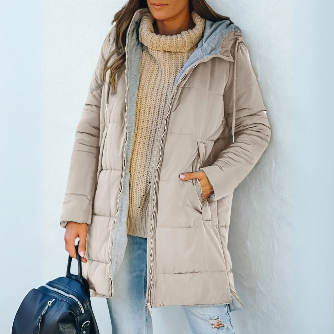 Yamila - Causla Hooded Puffer Down Jacket