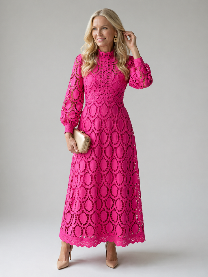 Penelope | Lace Midi Dress