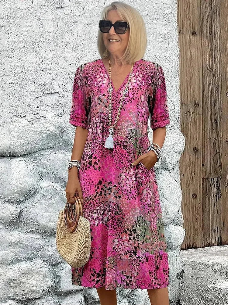 Isabella | Leopard Print Summer Dress