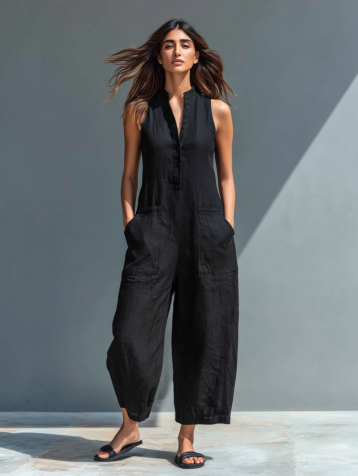 Claire | Elegant Sleeveless Jumpsuit