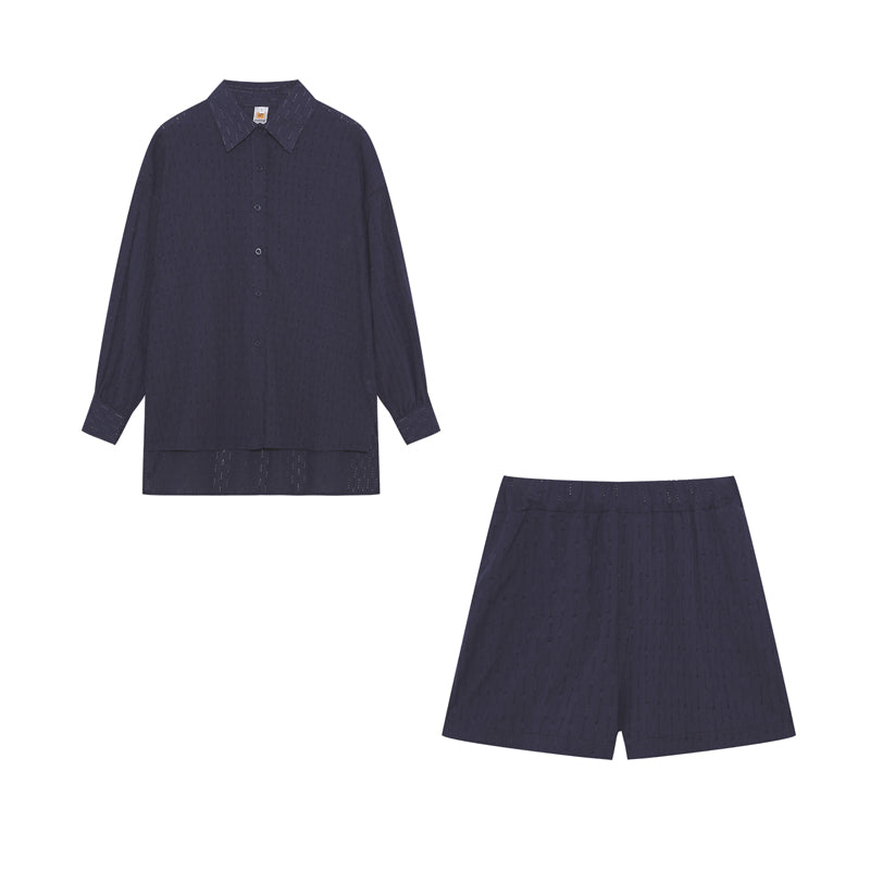Elizabeth | Relaxed Fit Breezy Shirt and Shorts Set