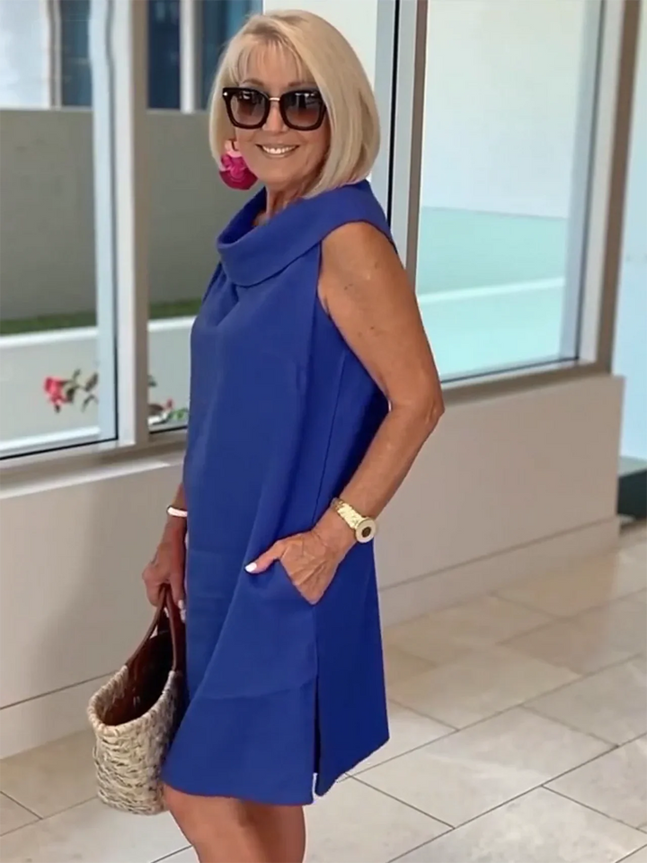 Sophie | Elegant Ruffle Collar Dress
